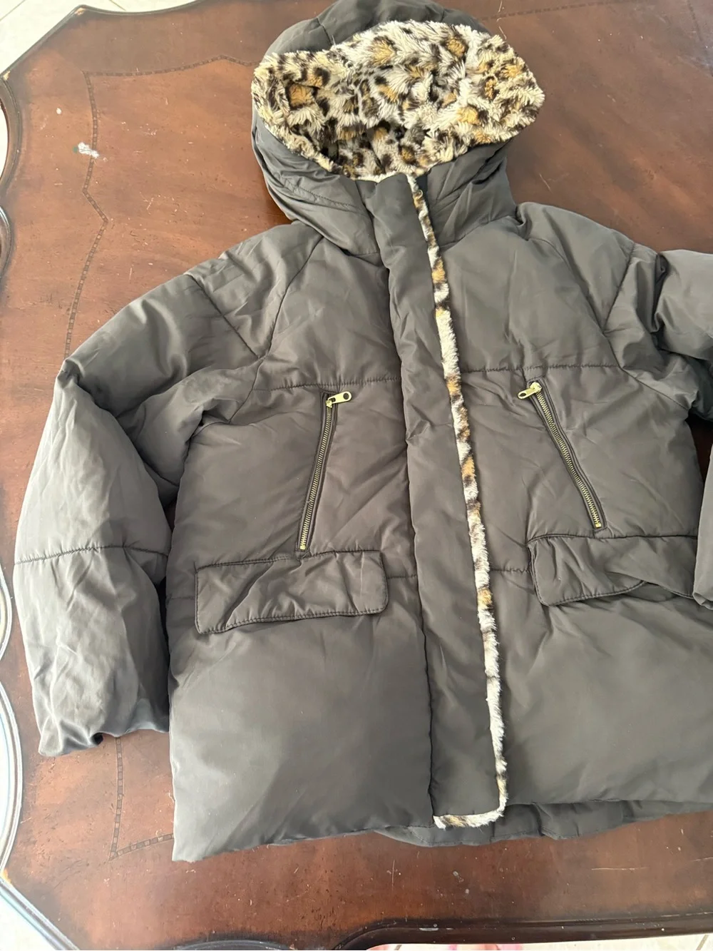 Zara puffer coat